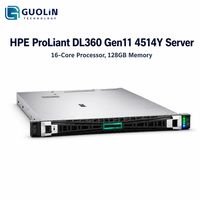 Serveur informatique HPE ProLiant DL360 Gen11 8 SFF Intel 4514Y 16 cœurs 128 Go de RAM 2x1000W RPS 1U neuf