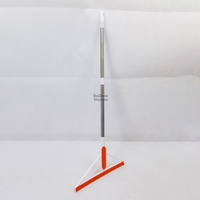 Wanhao GS-15 Noir – Grattoir multifonctionnel en plastique, silicone et nylon, écologique et durable, pour sols et vitres, avec crochet antidérapant et sans résidus de poils