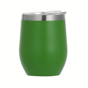 Vente en gros de gobelets isothermes à double paroi en acier inoxydable 304 de 12 oz avec logo personnalisé, étanches, écologiques, sans BPA, pour œufs - Product Image 6