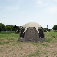 Tente gonflable portative d'air grand dôme imperméable et automatique de camping extérieur de 2 personnes fait de tissu d'Oxford