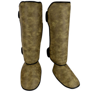 Leggings de Boxeo Profesionales para Hombre y <span class=keywords><strong>Mujer</strong></span>, Cinturón de Soporte de Tobillo Ajustable, Protección de Cuero Grueso Retro - Product Image 3