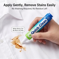 Stylo détachant portable pour vêtements - Détachant instantané, sans dommage pour les vêtements, sans lavage, adapté à divers tissus