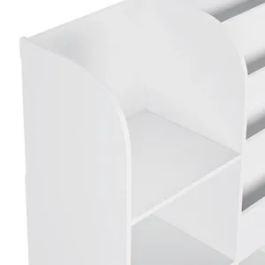 <span class=keywords><strong>Bibliothèque</strong></span> Cube blanche Avec une apparence simple mais une fonction polyvalente étagère standard blanche - Product Image 5