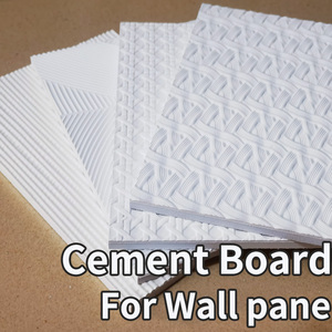 Panneau <span class=keywords><strong>de</strong></span> construction en fibro-<span class=keywords><strong>ciment</strong></span> moderne, ignifuge, imperméable, haute résistance, pour revêtement mural extérieur, villa, intérieur extérieur - Product Image 1