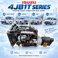 Moteur diesel pour véhicule ISU 4JB1T, 68 kW / 3600 tr/min, 93*102 mm, 4 cylindres, turbocompressé, pour pick-up, camionnette légère, SUV et fourgonnette