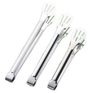 Pince à pain creuse à trois lignes en acier inoxydable de qualité alimentaire, écologique, résistante au lave-vaisselle, avec logo personnalisé, pour restaurant et buffet - Product Image 3