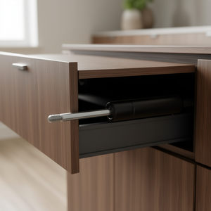 Amortiguadores de gas con vástago de 6 mm y cuerpo de 15 mm con rosca para aplicaciones en muebles y gabinetes - Product Image 3