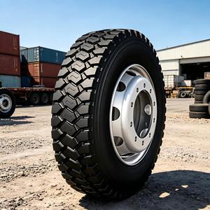 China's Famous Manufacturer's Hot Selling 1200R20 Truck Tyres for Articulate Vehicles 12R22.5 11R22.5 - Product Image 1
