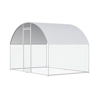 Poulaillers extérieurs, abris coupe-vent, cages à volailles et canards, maisons à poulets, colombiers - Fabriqués en tubes d'acier galvanisé