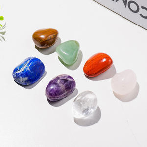Piedras preciosas pulidas de primera calidad al por mayor, piedras caídas de cristal natural de grava para joyería artesanal - Product Image 5