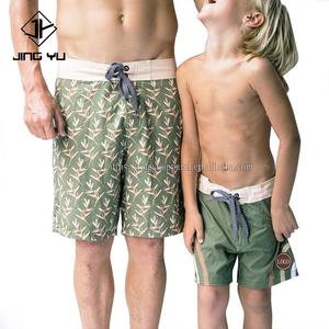 Trajes de Baño Personalizados de Secado Rápido para Bebés y Niños Pequeños, Shorts de Playa, Trajes de Baño para Padre e Hijo - Product Image 1