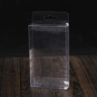 Emballage en plastique en gros, boîte en PVC de couleur, boîte d'affichage transparente en PET, boîte cadeau promotionnelle en PP