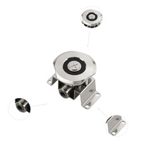 Ensemble de bouchons de nettoyage en acier inoxydable 304 pour bar à vin, style moderne, diamètre 5-10 cm