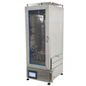 SKZ180B ISO1210 ASTM D6413 Máquina de prueba de inflamabilidad de llama vertical Cámara de prueba de combustión de quema vertical