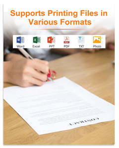 Nhà Máy Giá A4 xách tay không có mực máy in nhiệt cầm tay không dây ảnh PDF máy in tà<span class=keywords><strong>i</strong></span> liệu cho sinh viên - Product Image 5