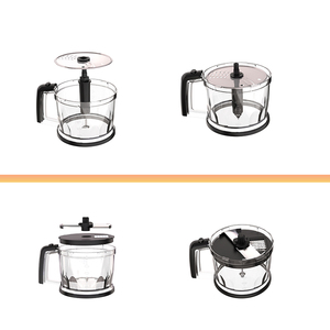 Multifunctional Hand Blender <b>Set</b> Chopping <b>Dicing</b> Slicing Shredding Ground Meat Preparation Hand Blender - Product Image 5