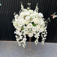 Bestseller Hochzeits-Blumenkugel-Arrangements Hochwertige 80cm Rosenkugeln Hochzeitsdekoration für Valentinstag Weihnachten