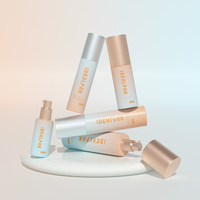 Flacon pompe à vide en plastique PP vide de 15 ml, 30 ml, 50 ml, 90 ml, flacon cosmétique pour lotion