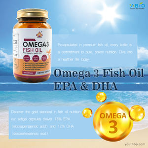 निजी लेबल ओएम एंटेरिक-लेपित प्राकृतिक मछली तेल सॉफ्टजेल कैप्सूल 120 पीसी 18% एपा/12% धा एंटीऑक्सिडेंट हृदय मस्तिष्क का समर्थन करता है - Product Image 3