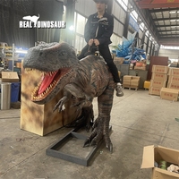 Robot dinosaure marchant grande taille dinosaure animatronique T-Rex Ride