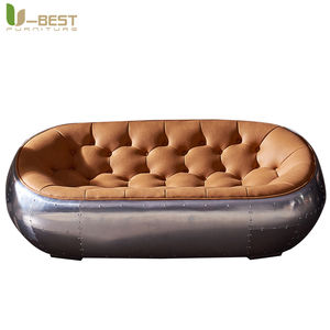 Divano di design Vintage industriale retrò divano aviatore Cigar Lounge personalizzazione Pub Club mobili Divani Kanepe Sofy - Product Image 6