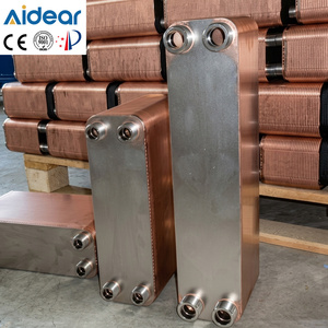 Échangeur de chaleur à plaques brasées en acier inoxydable pour système de chauffage et de refroidissement par pompe à chaleur géothermique - Product Image 5