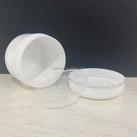 10ml 20ml 30ml 50ml 250ml 8 Oz Pot De Crème Conteneur Large Bouche PP En Plastique Baume Nettoyant Cosmétique Cheveux Corps Beurre Conteneurs
