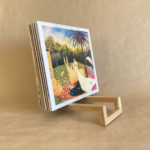 Design moderne personnalisé support de <span class=keywords><strong>vinyle</strong></span> en <span class=keywords><strong>bois</strong></span> unique stockage de disques <span class=keywords><strong>vinyle</strong></span> en <span class=keywords><strong>bois</strong></span> support de support de disque LP minimaliste - Product Image 4