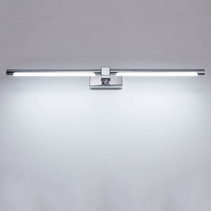 Modern Wall Mount <b>Vanity</b> <b>Mirror</b> Lamp IP44 Rated Aluminum Chrome Finish LED Dimmable High CRI Adjustable Color Temp 3-Year - Product Image 5