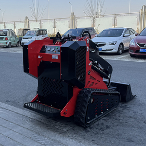 फैक्ट्री डायरेक्ट एपा यूरो 5 मिनी स्किड स्टीड लोडर चीनी ट्रैक व्हील, अटैचमेंट और बाल्टी के साथ - Product Image 3