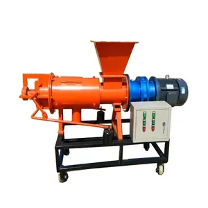 Farm Use Dewatering Extruder Dryer For Chicken Cow Pig Manure Solid Liquid Manure Separator