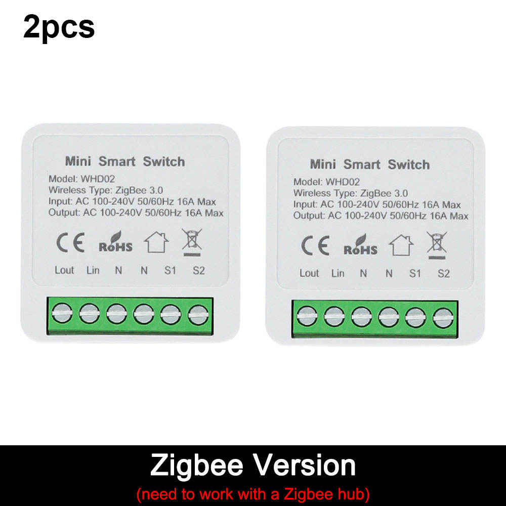 2pcs Zigbee 16A