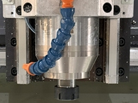 Centre d'usinage CNC à portique double tête indépendante BT40 BD-1636sp pour la gravure de plaques en cuivre et aluminium, haute vitesse et automatique