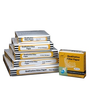 Carta filtrante qualitativa a media velocità 7 cm9cm11cm12.5cm15cm18cm per strumenti didattici per Test di esperimenti chimici in <span class=keywords><strong>chimica</strong></span> - Product Image 1