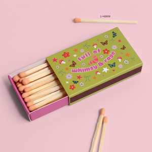 Boîte d'<span class=keywords><strong>allumettes</strong></span> personnalisée avec impression couleur, design moderne et écologique, <span class=keywords><strong>allumettes</strong></span> <span class=keywords><strong>longues</strong></span> <span class=keywords><strong>en</strong></span> <span class=keywords><strong>bois</strong></span> de sécurité, tête d'allumette blanche et rose pour mariages - Product Image 6