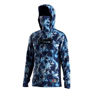 Camiseta de Pesca con Logo Personalizado, Sublimación, Secado Rápido, Estilo Hawaiano, para Hombre, con Protección UV - Product Image 1