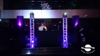 Présentoir en treillis lumineux Totem Truss Display Tower Truss DJ Stand pour événements