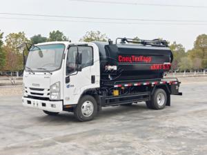 Isuzu Sewage Suction Truck 5.5m³ Tank Diesel Manual Transmission Euro 5 New China Made - Product Image 5