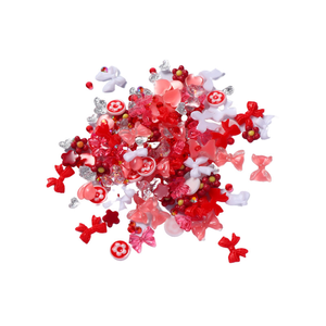 Charmes <span class=keywords><strong>pour</strong></span> nail art 3D assortis, 4g/sac, fleurs, nœuds <span class=keywords><strong>pour</strong></span> <span class=keywords><strong>manucure</strong></span>, bricolage, artisanat, style français, accessoires en résine <span class=keywords><strong>pour</strong></span> bijoux - Product Image 5