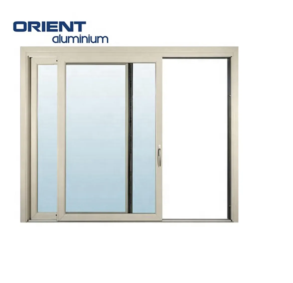 Sliding Window Aluminum Window With Customized Double Glass Custom Low Price High Quality