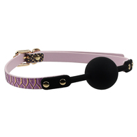 Jouet sexuel de bondage pour femme : adorable bouche-bouclante et équipement de type ball gag
