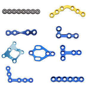 Ensemble de plaques d'implantation orthopédique pour chirurgie maxillo-faciale, instruments chirurgicaux manuels en acier inoxydable pour la fixation osseuse, ensemble de plaques Boan - Product Image 4
