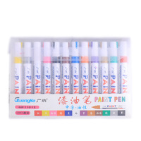 Touchfive — stylo marqueur de peinture pour artiste, ensemble de peinture acrylique imperméable à base d'eau pour bricolage sur tissu en céramique en pierre