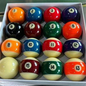 Juego de 16 Bolas de Billar Americano de Resina de 68 mm para Uso Amateur - Product Image 1