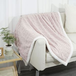 Manta Sherpa para cama-Mantas peludas suaves y acogedoras de lana para mujer, gruesas y cálidas para invierno y todas las estaciones - Product Image 4