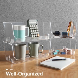 Portable Rectangular Kitchen <b>Container</b> Freezer Organizer <b>Plastic</b> Fridge <b>Food</b> Drawer Storage Boxes - Product Image 4
