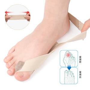 Orthèse unilatérale de <span class=keywords><strong>pouce</strong></span> valgus pour le jour et la nuit bande de tension de séparateur d'orteil de chevauchement d'os de gros pied portable - Product Image 2