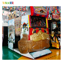 Simulateur de tir de bateau pirate pour adultes, 2 joueurs, machine de jeu d'arcade, jeu de tir à la carabine à pièces, machine de jeu de simulation de tir de 55 pouces
