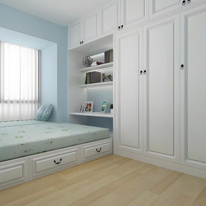 Armoire tatami intégrée et armoire de lit pour chambre d'enfant - Product Image 5