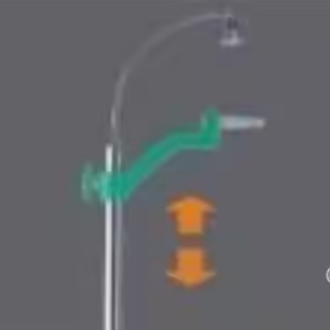 Table et chaise combinées ophtalmiques de qualité supérieure C-190B, table motorisée pour lampe à fente, pour hôpital - Product Image 2